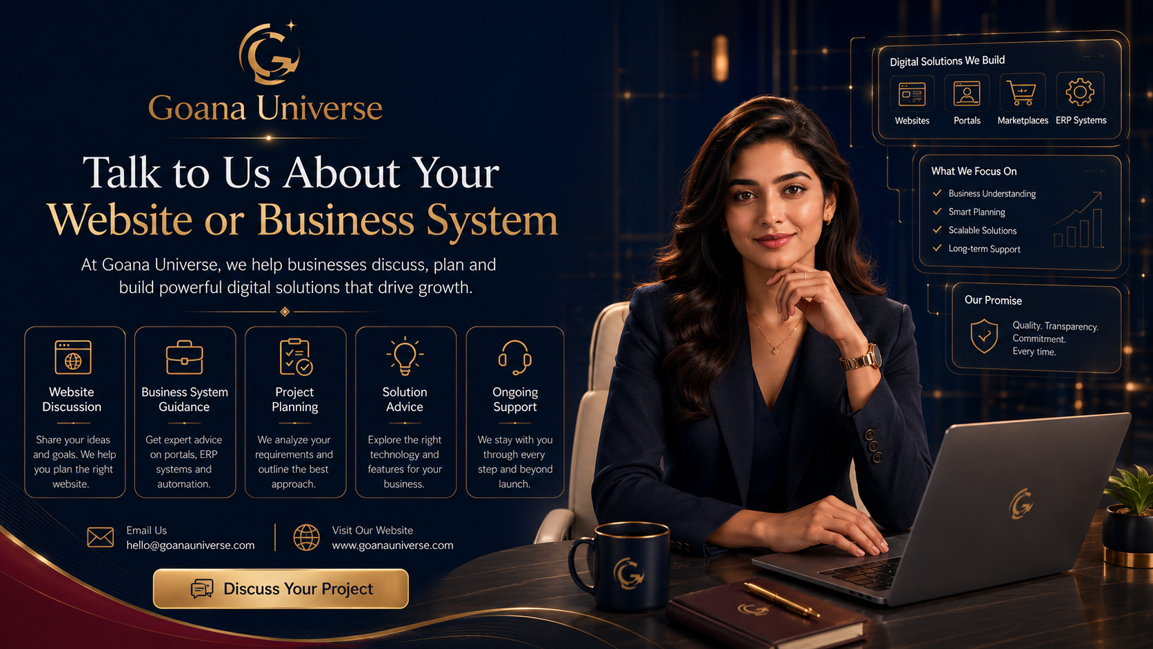 Contact Goana Universe